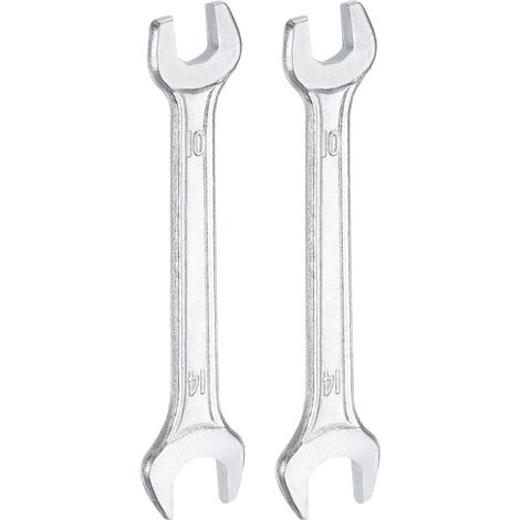 Doppelseitiger Flachschlüssel, Kleiner Flachschlüssel, 10-14 Mm