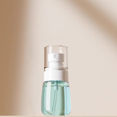 Blaue Sprühflasche 3,5 X 3,5 X 9 Cm, 1 Leere 30-ml-sprühflasche Zur Reinigung Von Brillen, Haarpflege, Handseife