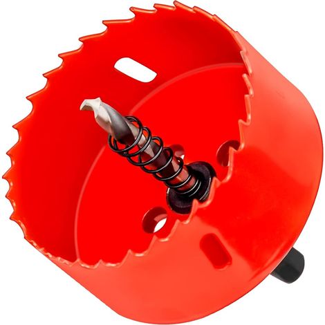 Scie Cloche 75mm Placo Universal M42 Hss Bimetall Hss Lochsäge Bimetall Für Dünnes Metall, Pvc-platten, Gips, Holz
