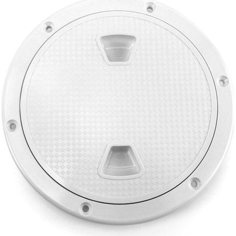 Abdeckplatte Für Schachtdeckel, Inspektions-schachtdeckel, 4(101 Mm), Weiß