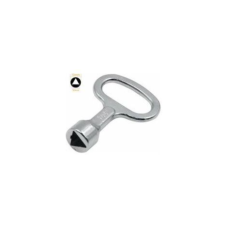 Dreikantschlüssel Aus Metall, Zählerkastenschlüssel, Silberner Dreikant-steckschlüssel, Schlüssel Für Schaltkästen 10 Mm