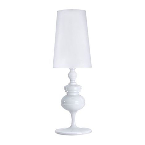 Dekorative Wohnzimmerlampe Im Europäischen Stil, Tischlampe, Nachttischlampe, Klein, Weiß, 15x46cm