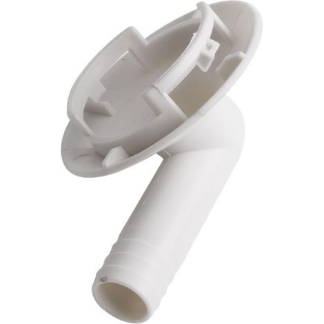 Klimaanlagen-abflussschlauchanschluss 42 Mm Für Mini-split-systeme Und Ac-geräte, Flexibler Weißer Kunststoff-abflussadapter Mit 4,2 Cm Durchmesser