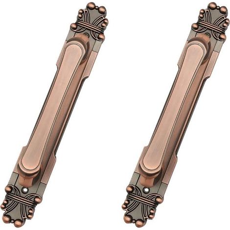 Scheunentürgriff, Schranktürgriff Aus Zinklegierung, Europäischer Türgriff, Garage, Schuppen (rotbronze, S)