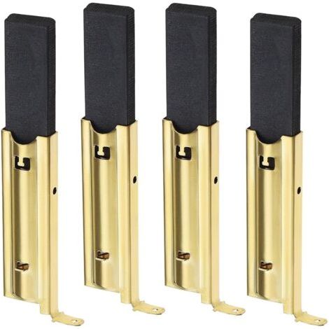 Satz Von 4 Kohlebürsten L94mf7 Für Waschmaschinen, Ersatz-motorbürsten, Abmessungen: 5 X 13,5 X 39,6 Mm