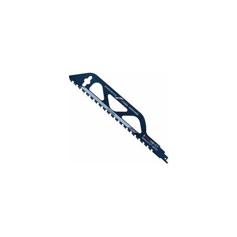 Sägeblatt Für Säbelsäge, Sägeblatt Für Säbelsäge Expert Mit Hartmetall Für Metall, Holz, Stein, Zubehör Für Säbelsäge Für Porenbeton, Ziegel, Beton (305 Mm (s1243hm))