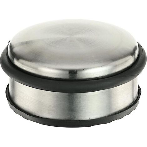 Edelstahl-türstopper, 10 Cm Durchmesser X 4 Cm Höhe-liaiki