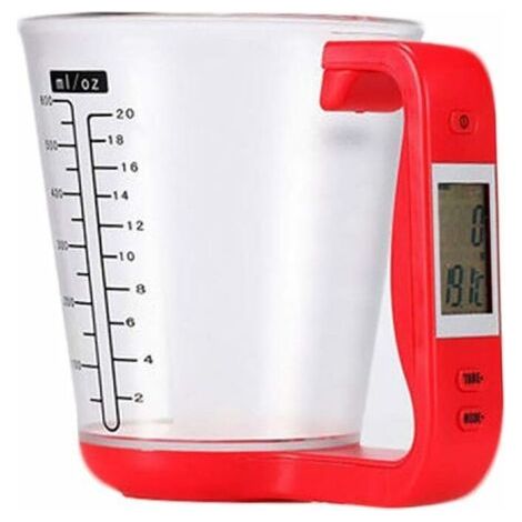 Digitaler Messbecher Mit Küchenwaage, Messkrug Mit Digitalem Display