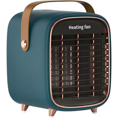 Mini-heizlüfter Für Den Schreibtisch, Leiser Warmluftgebläse, Kleines Haushaltsheizgerät, Elektrischer Schlafzimmerheizkörper 90-240v/50-60hz