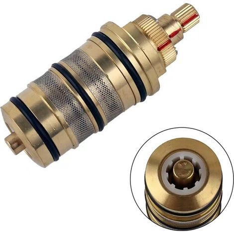 Thermostatische Kartusche Thermostat-duscharmatur Aus Messing Mit Kartusche Und Griff Für Duschmischer