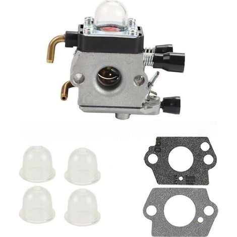 Vergaser-kit Für Rasenmäher, Passend Für Stihl Fs45c Fs45l Fs55 C Fs55 T Fc55 Km55r Hl45, Umfasst Ein Komplettes Zubehörset Für Den Vergaser