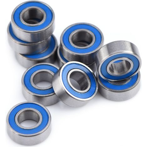 Satz Von 10 Miniatur-kugellagern Aus Stahl Mit Doppelter Abdichtung, 5 X 11 X 4 Mm