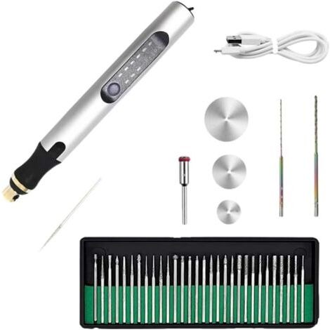 Elektrischer Gravierstift, Wiederaufladbarer Elektrischer Gravierstift, Kleine Graviermaschine, Gravurwerkzeug-set Für Schmuck, Holz, Metall, Stein