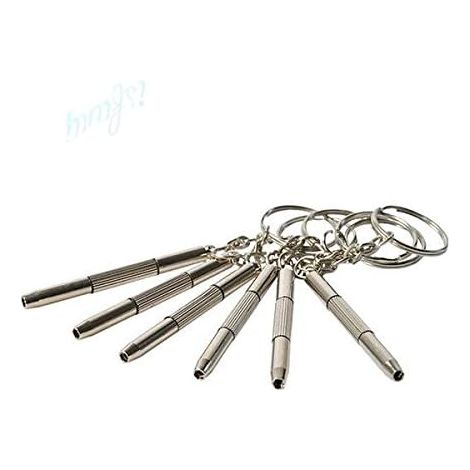 Kleine Größe 3-in-1-reparaturwerkzeuge Einfache Brillen Uhren Mini-gadget Reparatur Schraubendreher 5 Stück