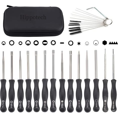Hippotech 14-teiliges Set Vergaser-einstellwerkzeuge Mit Schrauben, Sechskantschrauben Für Kleine 2-takt-motoren, Ersatz Für Poulan, Husqvarna, Stihl, Echo Kettensäge Und Trimmer
