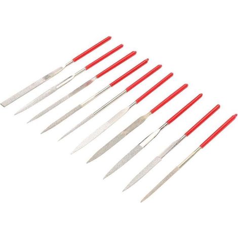 Set Von 10 Feilen Für Gitarre, Für Sattel Und Steg, Rillen, Reparaturwerkzeuge, Reinigung Und Wartung Von Gitarre Und Violine