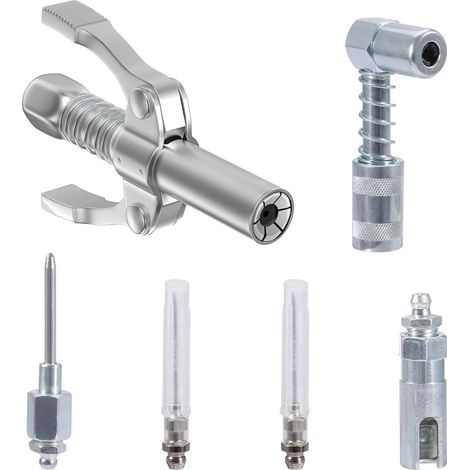 Fettpistolen-aufsatz Mit Nadel, Schnellkupplung Für Fettpistole 1/8'' Npt Mit Injektor-nadel, 6 Stück