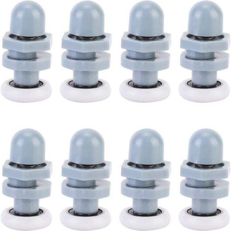 Langlebige Kunststoff-duschtürschienen, Gleitlager Für Badglas Als Ersatzteile (20 Mm)