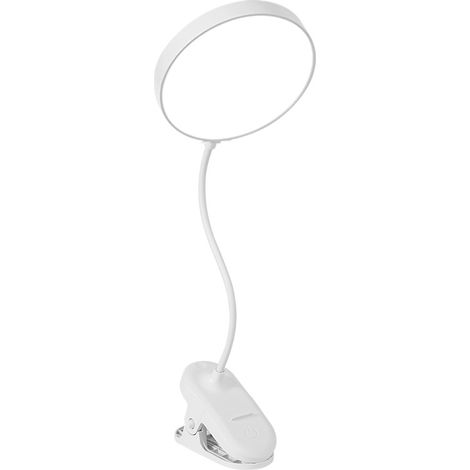360° Flexible Tischlampe Mit Klemme, Dimmbare Led-schreibtischlampe, Nachttischlampe, Leselampe