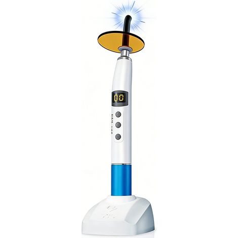 Zahnmedizinisches Led-lichthärtungsgerät Mit Blauem Licht, Typ C: Hochleistung, Farbenfrohes Design, Für Zahnärztliche Materialien