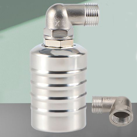 Schwimmregler Für Pool, Automatischer Wasserstandsregler Für Wassertank, Vollautomatisches Schwimmerventil Aus Edelstahl 304, Mini-kugelhahn Mit Schwimmer