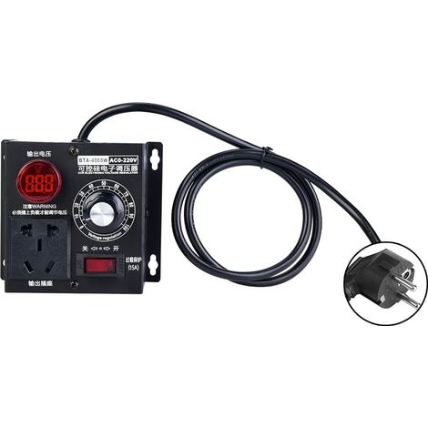 Spannungsregler 220v 9a 4000w Für Ac-motorlüfter - 1 Stück
