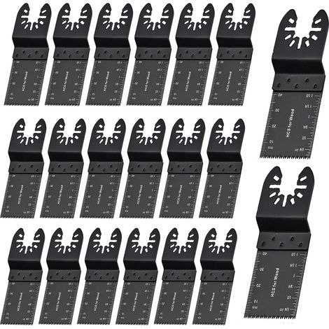 2er-pack Universal-oszillations-sägeblätter Mit Schnellverschluss Für Dewalt, Bosch, Fein, Makita, Multimaster, Dremel 35 Mm