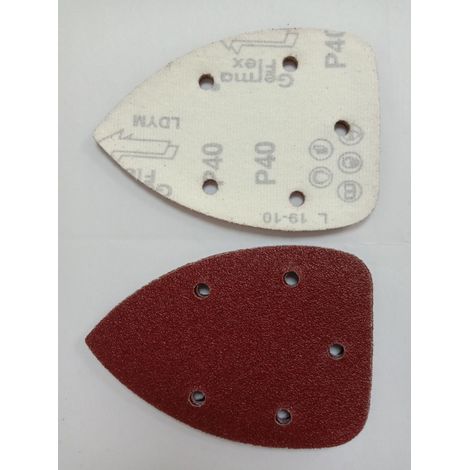 Set Aus 40 Schleifblättern, Joyoldelf Schleifpapier 40/60/80/120 Ideal Für Multischleifer