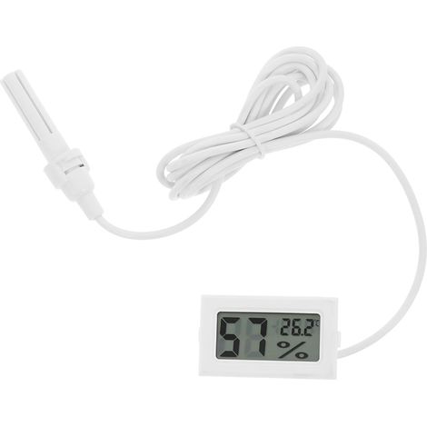 Innen-thermometer Und Hygrometer, Kleines Hygrometer, Digitales Hygrometer, Mini-hygrometer, Innen-hygrometer, Abs, Weiß