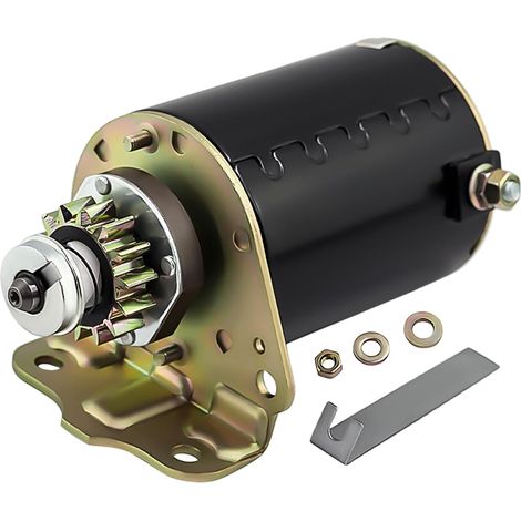 Maxpeedingrods 12v Motorstarter 14 Zähne 693551 593934 Für John Deere Für Briggs & Stratton Rasenmäher