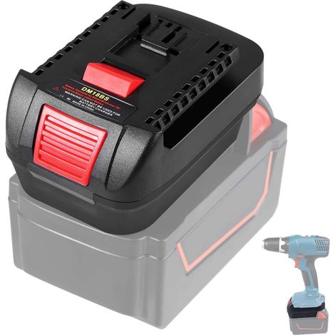 Dm18bs Adapter Für Bosch Gba Profi-werkzeug, Für Dewalt 20 V Und Milwaukee 18 V, Batterieadapter-konverter (nicht Pba)