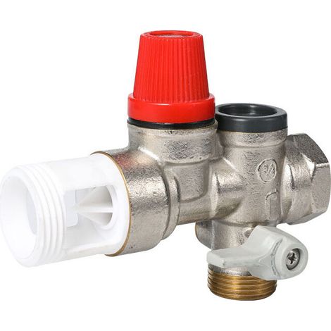 Gerades Messing-sicherheitsventil Für Warmwasserbereiter, Boiler - 20x27 Oder 3/4