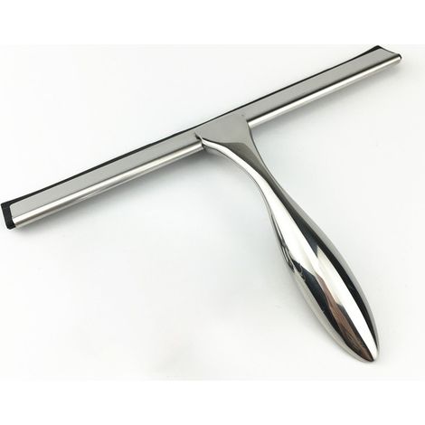 Edelstahl-glasreiniger, Silberfarben, 2516,5 Cm, Reinigungswerkzeug Für Das Badezimmer.