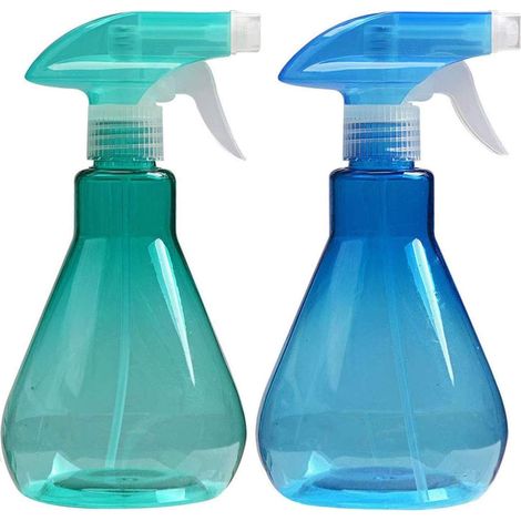 2 Stück 500ml Multifunktions-sprühflaschen Aus Kunststoff, Gartensprüher Für Das Gießen Von Pflanzen Und Blumen Oder Zur Reinigung Von Räumen, Büro, Auto - Rapanda