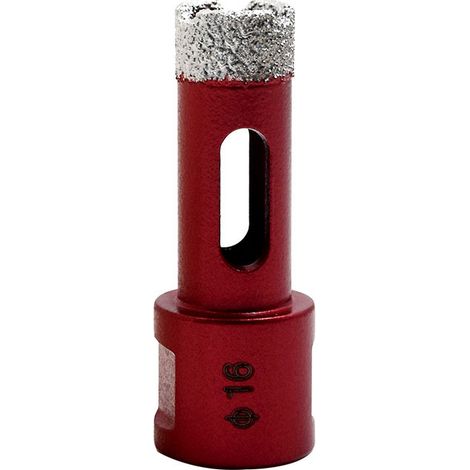 Diamantbohrer Mit M14-gewinde, Hochleistungsstarker Gelöteter Hohlbohrer Für Fliesen/granit/marmor/porzellan/glas/keramik (16 Mm)