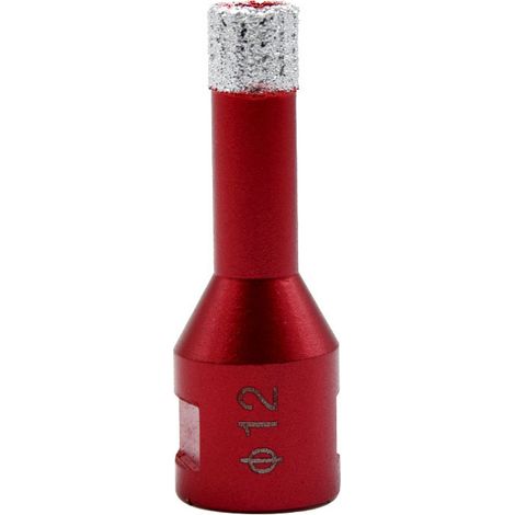 Diamantbohrer Mit M14-gewinde, Hochleistungsfähiger Gelöteter Hohlkernbohrer Für Fliesen/granit/marmor/porzellan/glas/keramik (12 Mm)