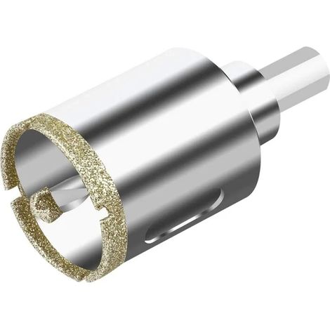 Diamant-bohrkrone 40 Mm Mit Zentrierbohrer, Diamant-bohrkrone Für Fliesen Mit Diamantbeschichtung, Diamant-kronenbohrer Für Glas, Fliesen, Keramik, Marmor, Granit