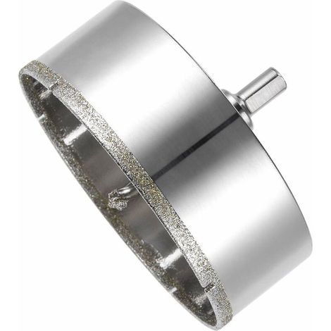 Diamant-lochsäge Und Kernbohrer – 110 Mm Diamant-lochsäge, Diamantbohrer Mit Zentrierendem Führungsbohrer, Fliesen-lochsäge Mit Diamantbeschichteter Oberfläche Zum Schneiden Von Glas, Fliesen, Keramik