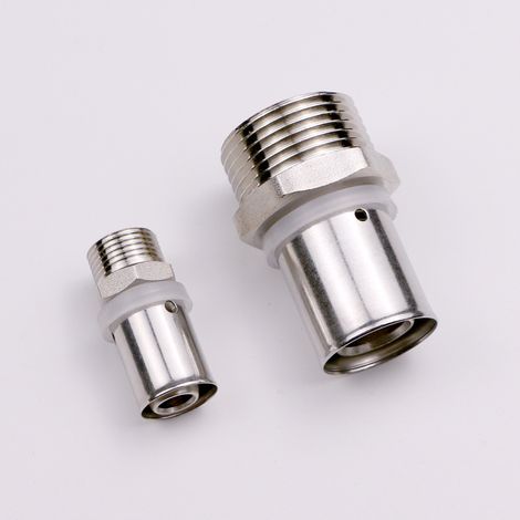 Mehrschicht-pressfitting Mit Multiprofil-innengewindeanschluss F12x17 1/2m Ø16