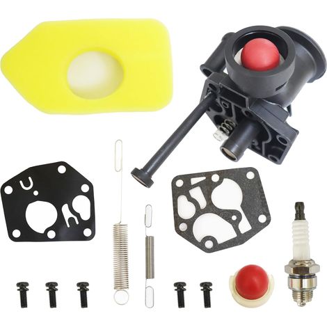 Vergaser-kit Für Briggs & Stratton 499809 498809a 494406 Rasenmäher Luftfilter 698369 Reglerfeder 691859 692211 Membran 795083 495770