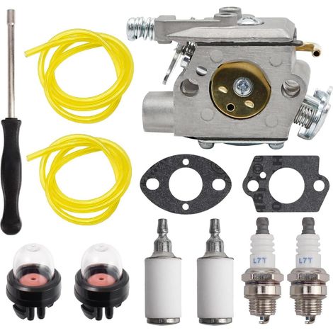 Hippotech Vergaser 309376002 Für Ryobi Ry3714 Ry3716 Benzinkettensäge Mit Kraftstofffilter Schraubendreher Wartungskit