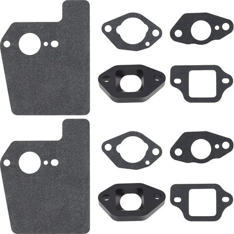 Satz Von 2 Dichtungen Für Vergaser, Kompatibel Mit Honda Rasenmähermotoren Gcv160, Gcv160a, Gcv160la, Gcv160lao Und Gcv160le.