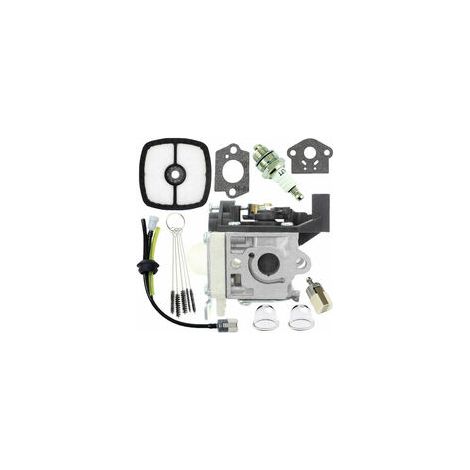 Carburorteur Carb Wiederherstellung Von Kraftstoffleitungen Und Ansaugbirnen Für Zama Rb-k94 Vergaserkit Echo Srm-265 Srm-265es Rasentrimmer (farbe: Silber-1 Satz Vergaser)