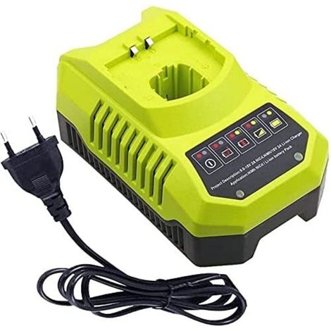 Ladegerät Für Ryobi P117 P118 P118, Kompatibel Mit Ryobi One+ 9,6 V-18 V Lithium-ionen- Und Nimh-akkus P100 P102 P103 P104 P105 P107 P108 P109, 18 Volt One+ Akku