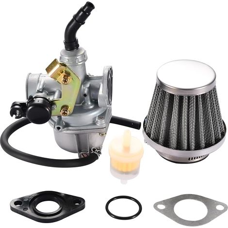 Pz19 Vergaser Mit Luftfilter Und Drosselkabel Ersatz Für 50cc 70cc 90cc 110cc 125cc Atv Quad Go-kart Dirt Bike