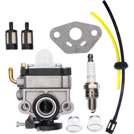 Hippotech 16100-zm5-803 Vergaser Mit Kraftstoffleitungssatz Für 4-takt-motor Gx31 Gx22 Fg100 16100-zm5-803 Carb