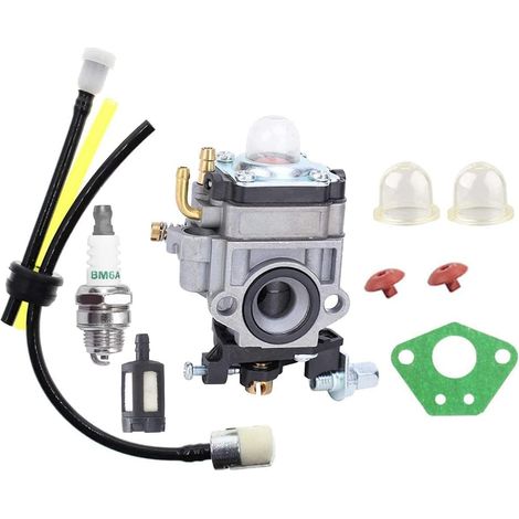 Hippotech Ersatzvergaser Für Mitsubishi Mp11-001 Cg260 Tl26 Tl33 Tu26 Tu33, Ersatz Für Zenoah G23lh G26l Motorsense 1e34f 1e36f Motor