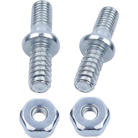 Hippotech 2er-pack Muttern Für Bolzenstangen Für Stihl Ms170 Ms171 Ms180 Ms181 Ms190t Ms191t Ms192t Ms210 Ms230 Ms250 017 018 025 Kettensäge