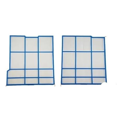 Filtersatz Für Klimaanlage, Links 31,5 X 29,8 Cm, Rechts 31,5 X 28,5 Cm, Kompatibel Mit Hitachi, Ältere Modelle (a 31,5 X 29,8 28,5)