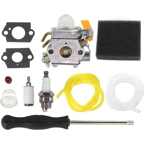 Trimmer Vergaser Mit Luftfilter Und Einstellschraubendreher Für Ryobi Rbc30sesa Rbc30sbsa Rht2660da Rlt30cesa Rlt30sesa Rpr3025ja Ersatz Für Zama C1u-h60d C1u-h60e